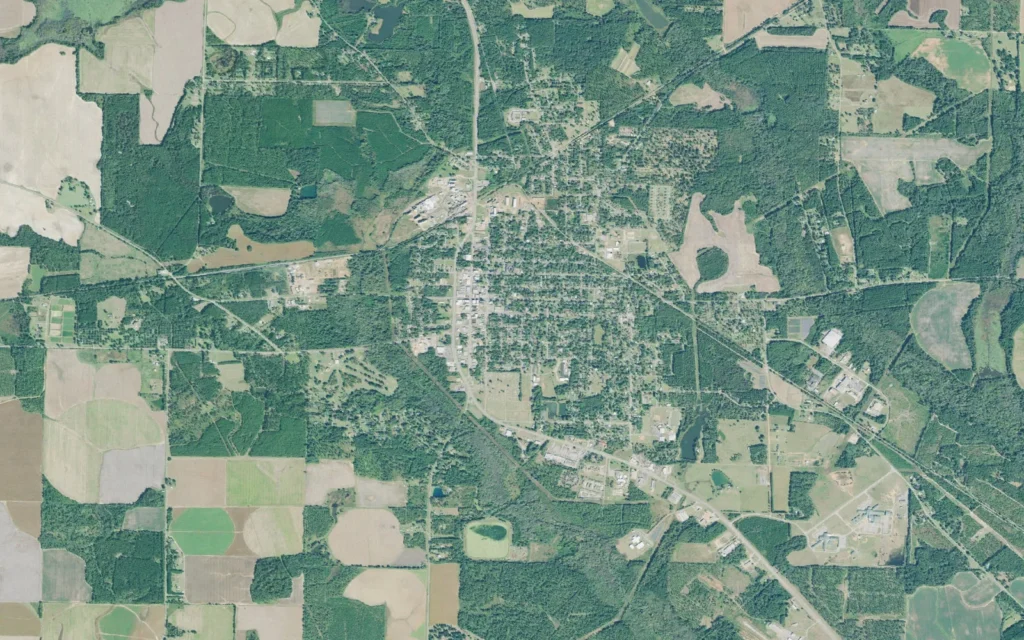 HVAC service area in Dawson