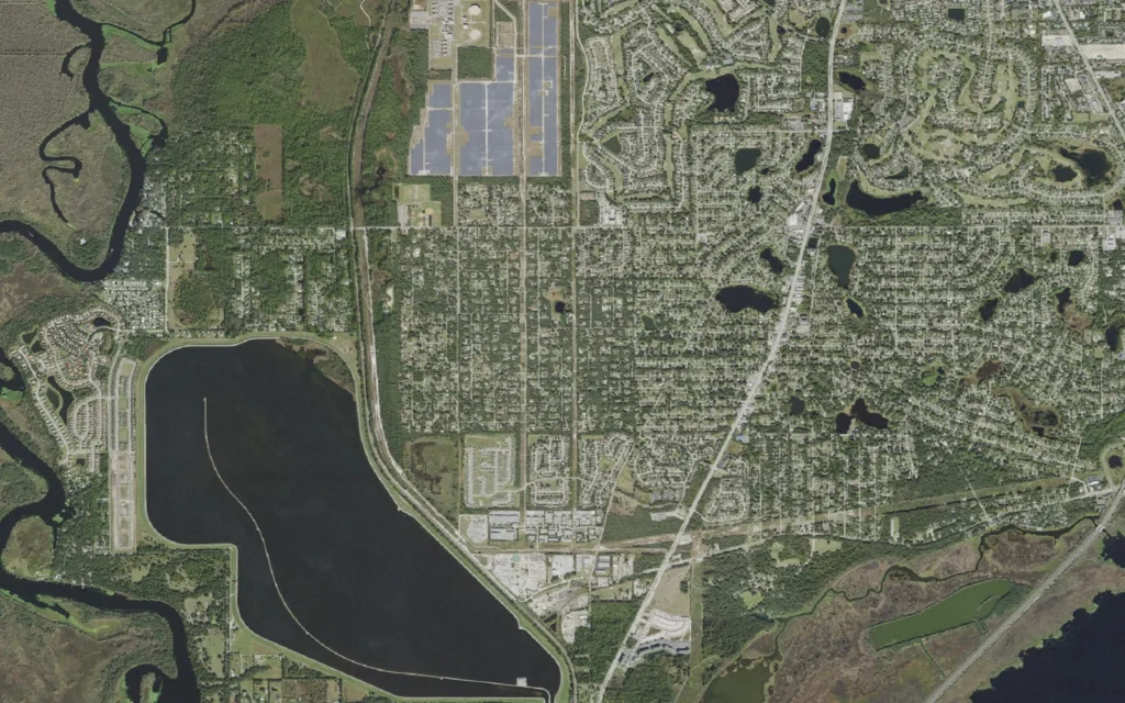 HVAC service area in DeBary
