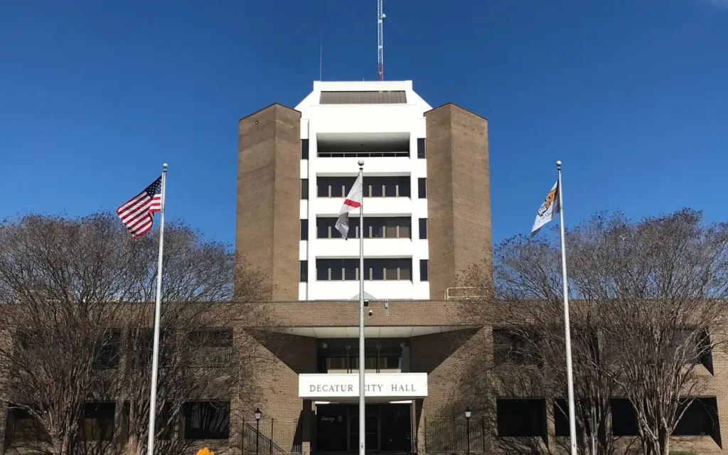 HVAC service area in Decatur