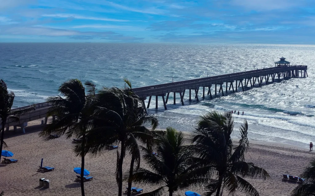 HVAC service area in Deerfield Beach