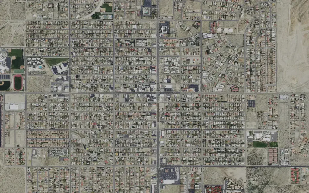 HVAC service area in Desert Edge