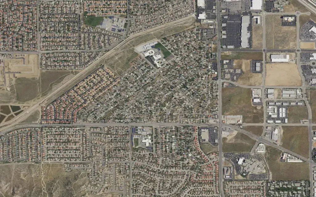 HVAC service area in Desert View Highlands