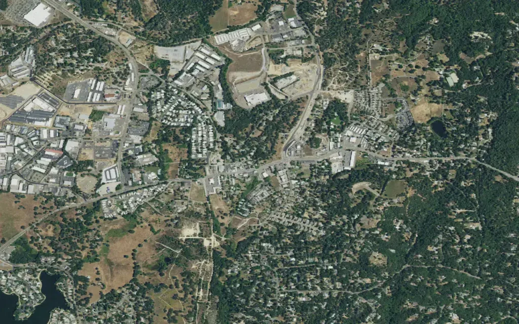 HVAC service area in Diamond Springs