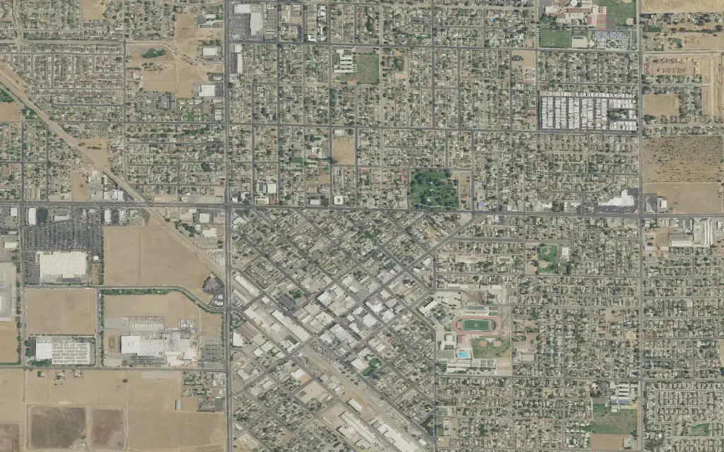 HVAC service area in Dinuba