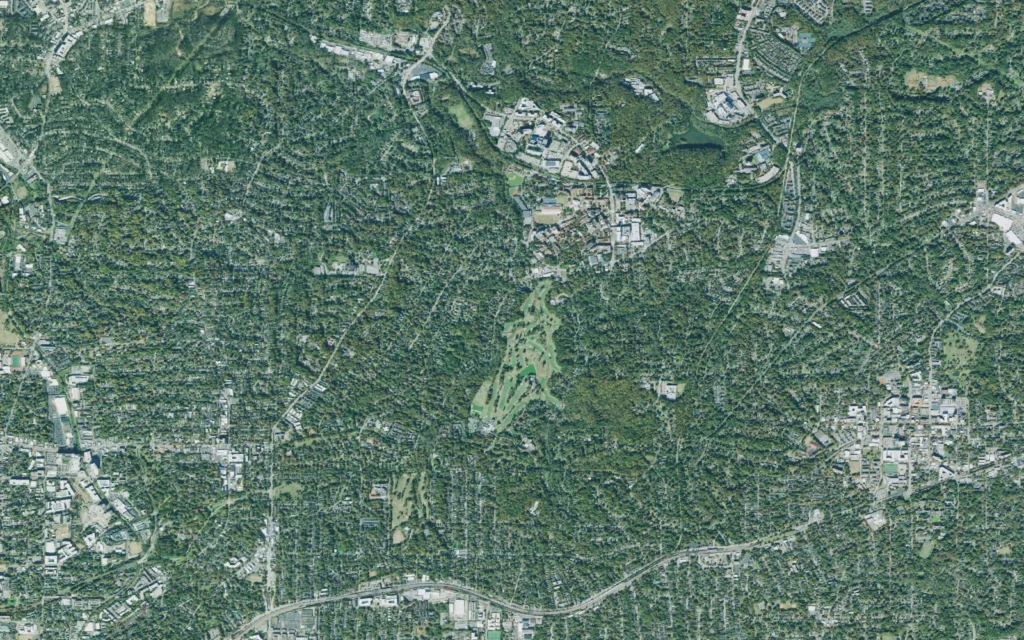 HVAC service area in Druid Hills
