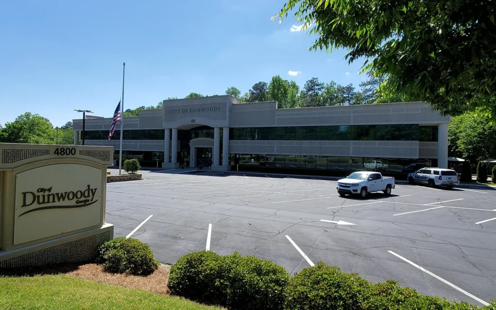 HVAC service area in Dunwoody