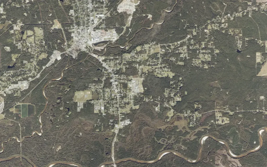 HVAC service area in East Brewton