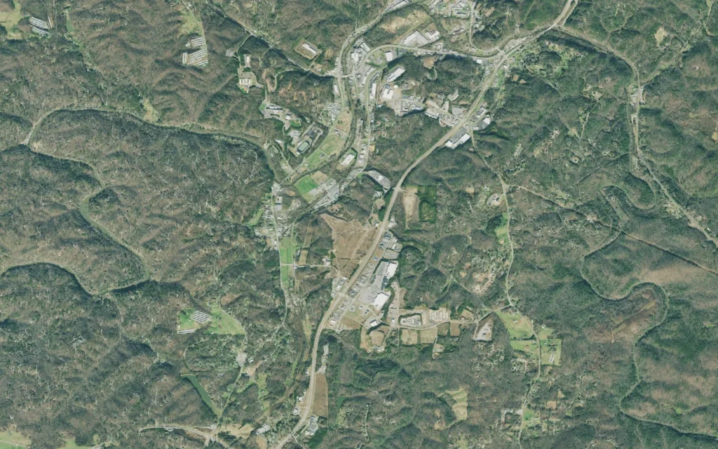 HVAC service area in East Ellijay