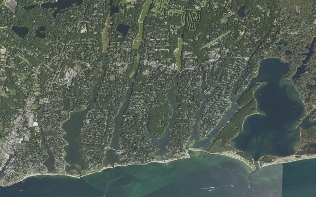 HVAC service area in East Falmouth