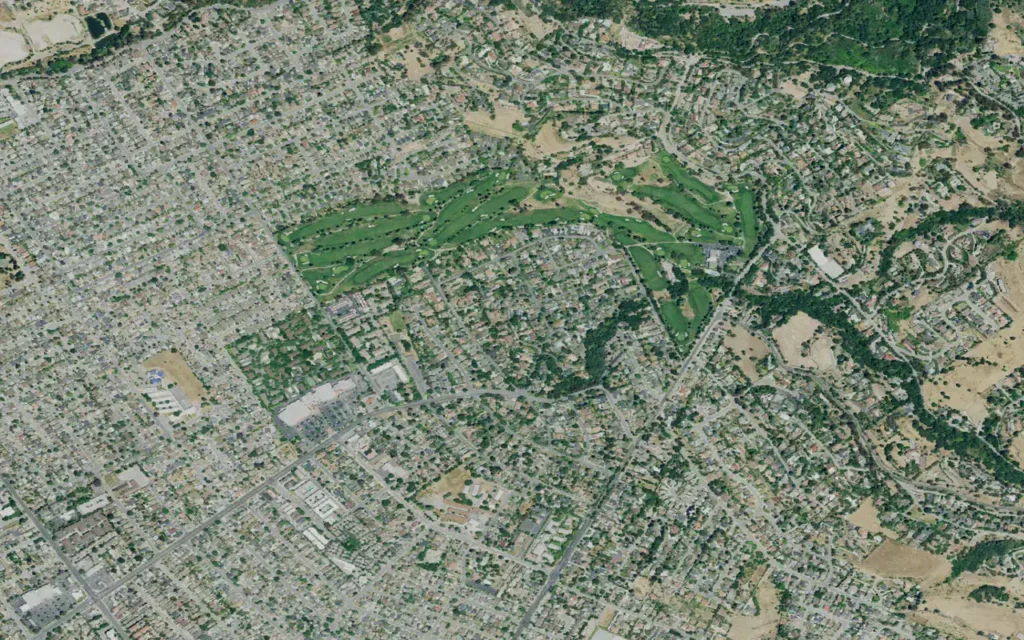 HVAC service area in East Foothills