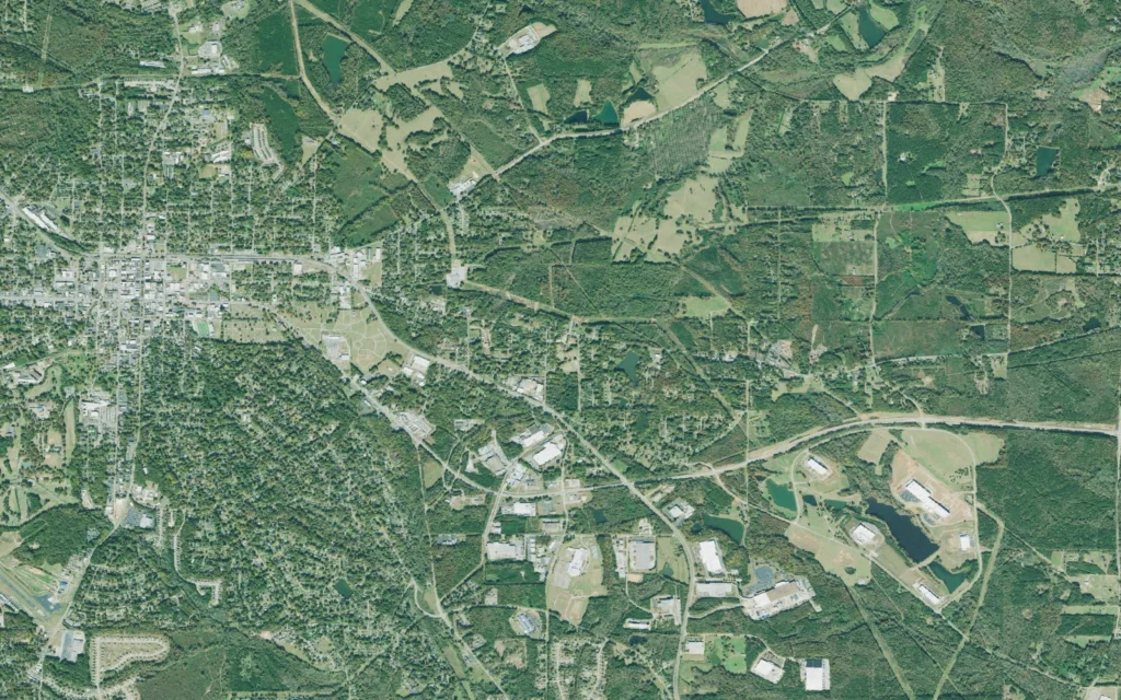 HVAC service area in East Griffin
