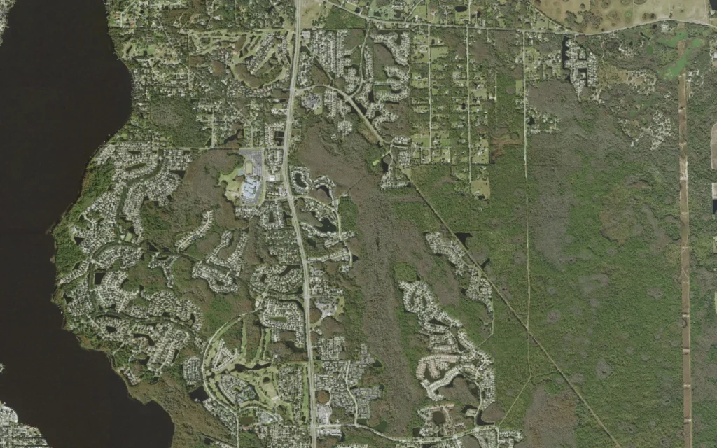 HVAC service area in East Lake