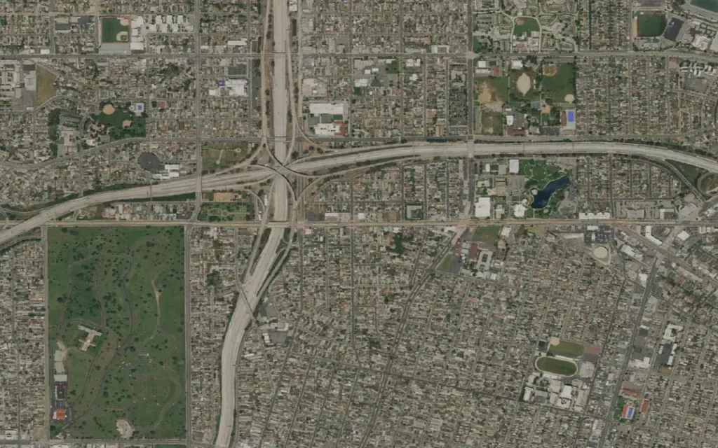 HVAC service area in East Los Angeles