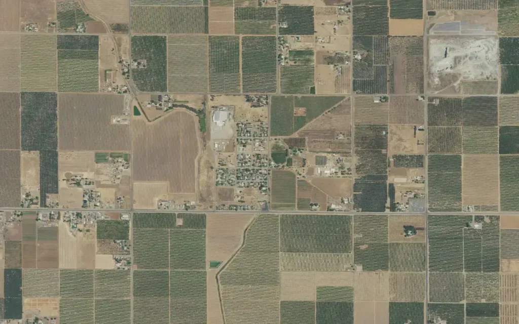 HVAC service area in East Orosi