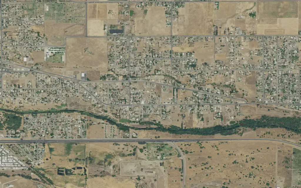 HVAC service area in East Porterville