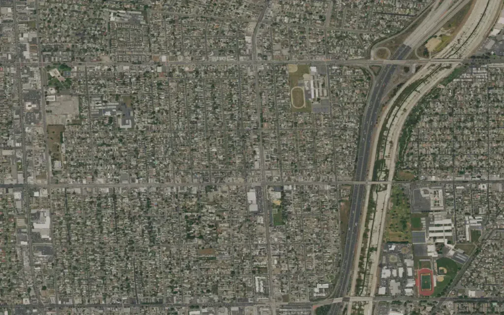 HVAC service area in East Rancho Dominguez