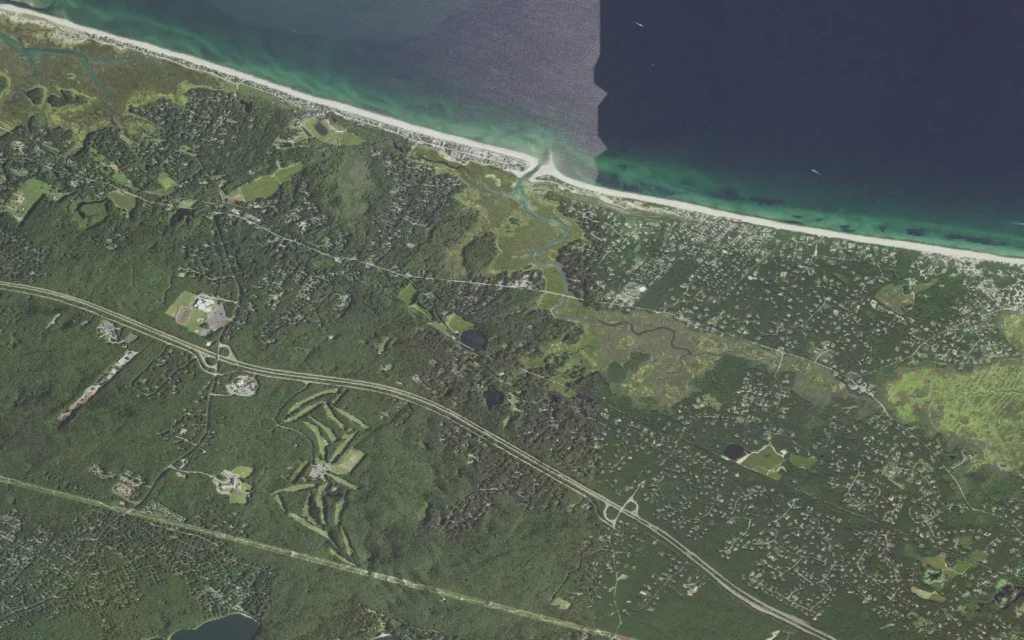 HVAC service area in East Sandwich