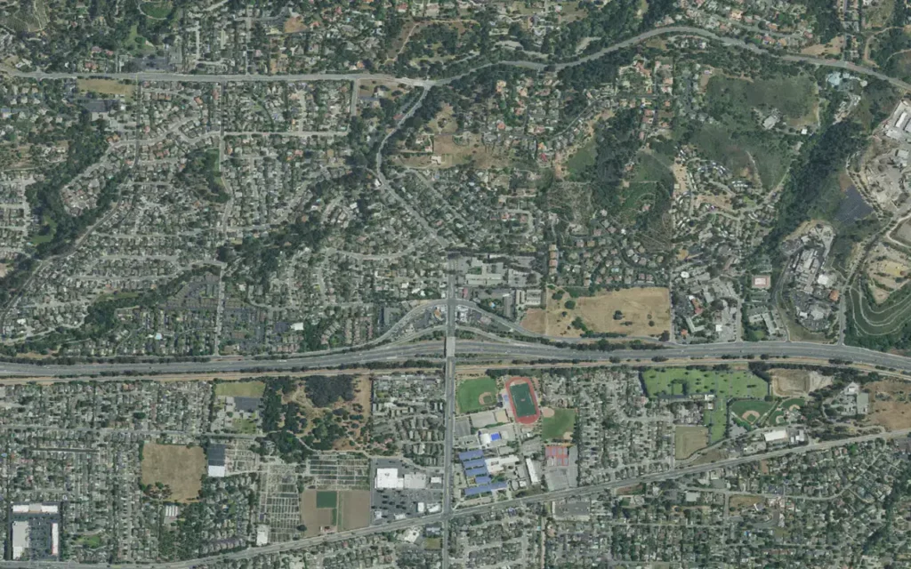 HVAC service area in Eastern Goleta Valley