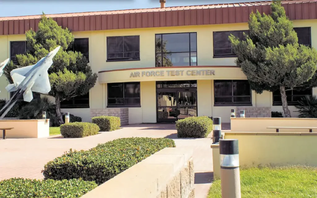 HVAC service area in Edwards AFB