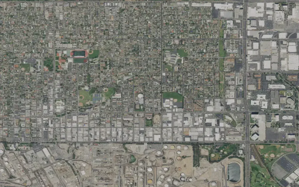 HVAC service area in El Segundo