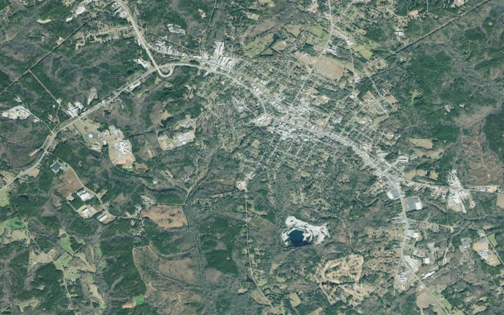 HVAC service area in Elberton