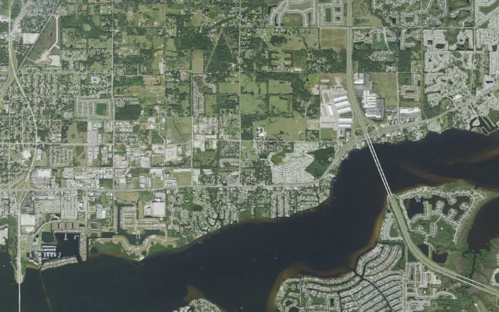 HVAC service area in Ellenton