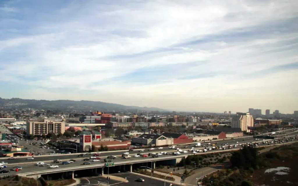 HVAC service area in Emeryville