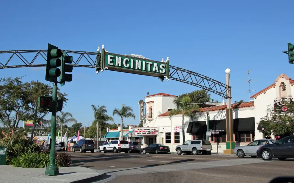 HVAC service area in Encinitas