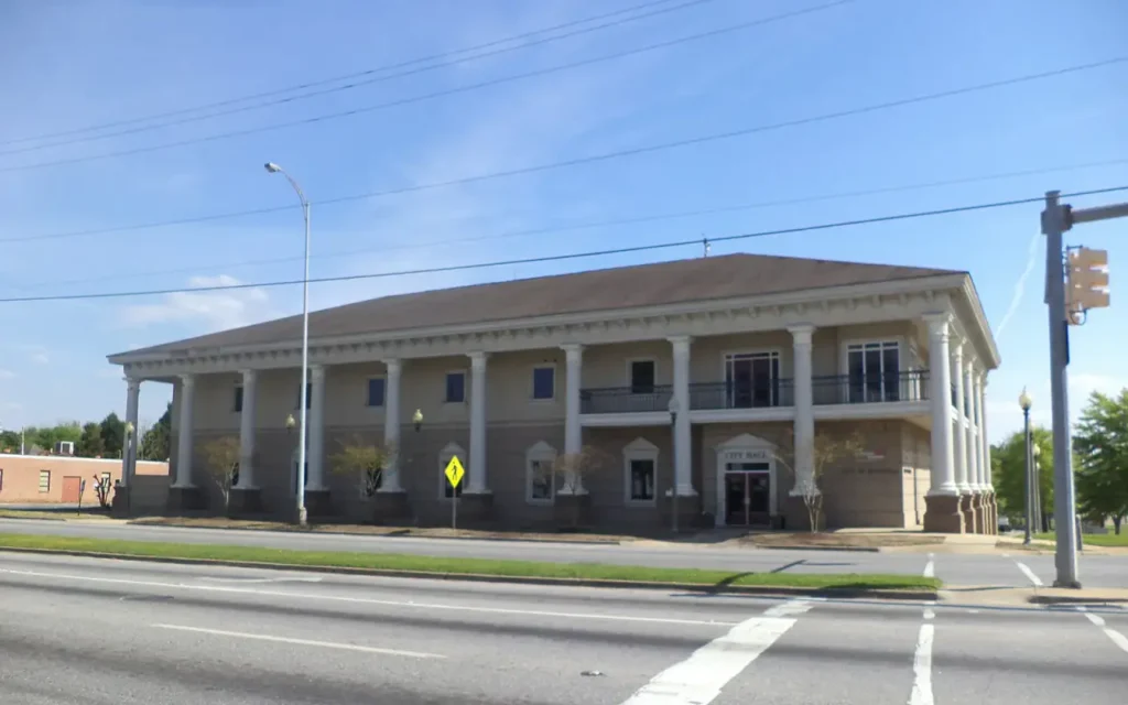 HVAC service area in Eufaula