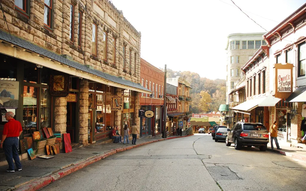 HVAC service area in Eureka Springs