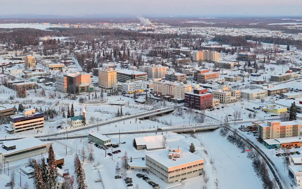 HVAC service area in Fairbanks