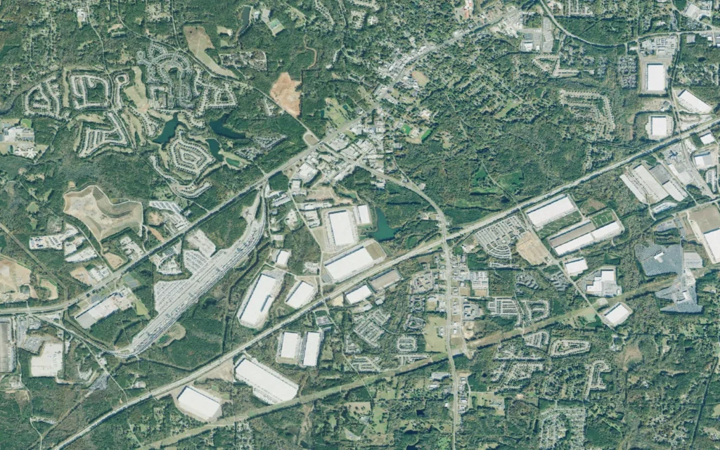 HVAC service area in Fairburn
