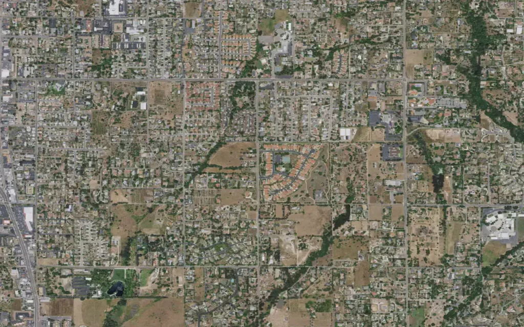 HVAC service area in Fallbrook