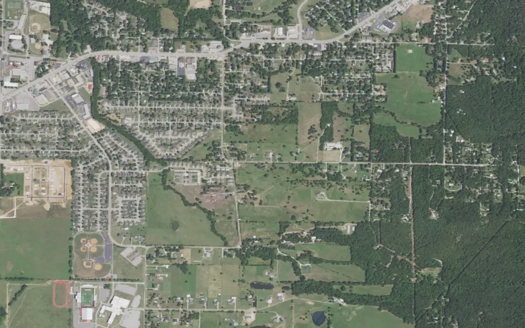 HVAC service area in Farmington