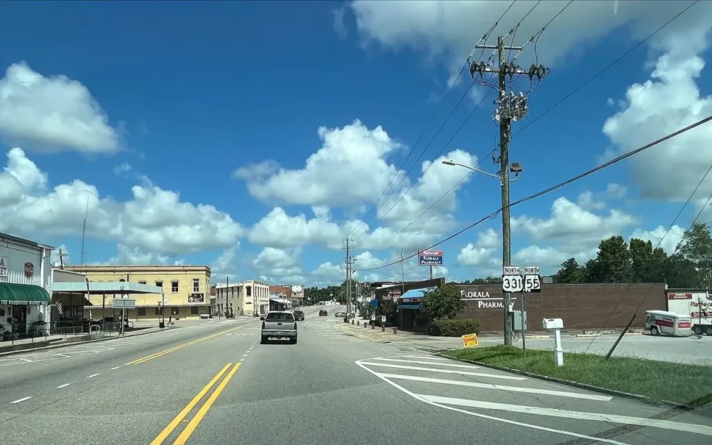 HVAC service area in Florala