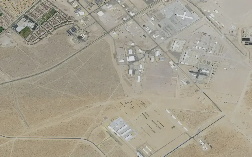 HVAC service area in Fort Irwin