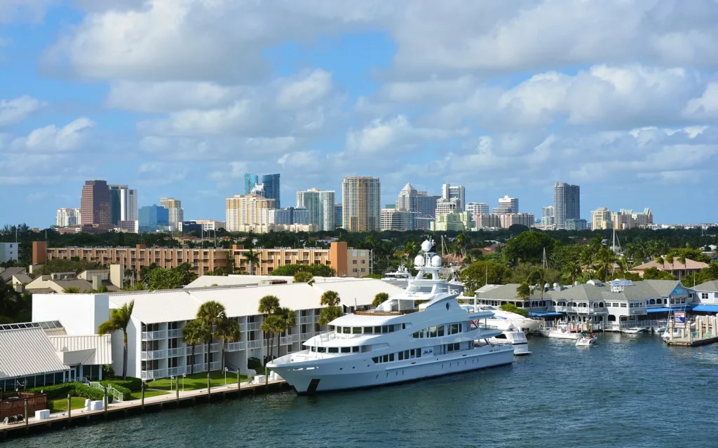 HVAC service area in Fort Lauderdale