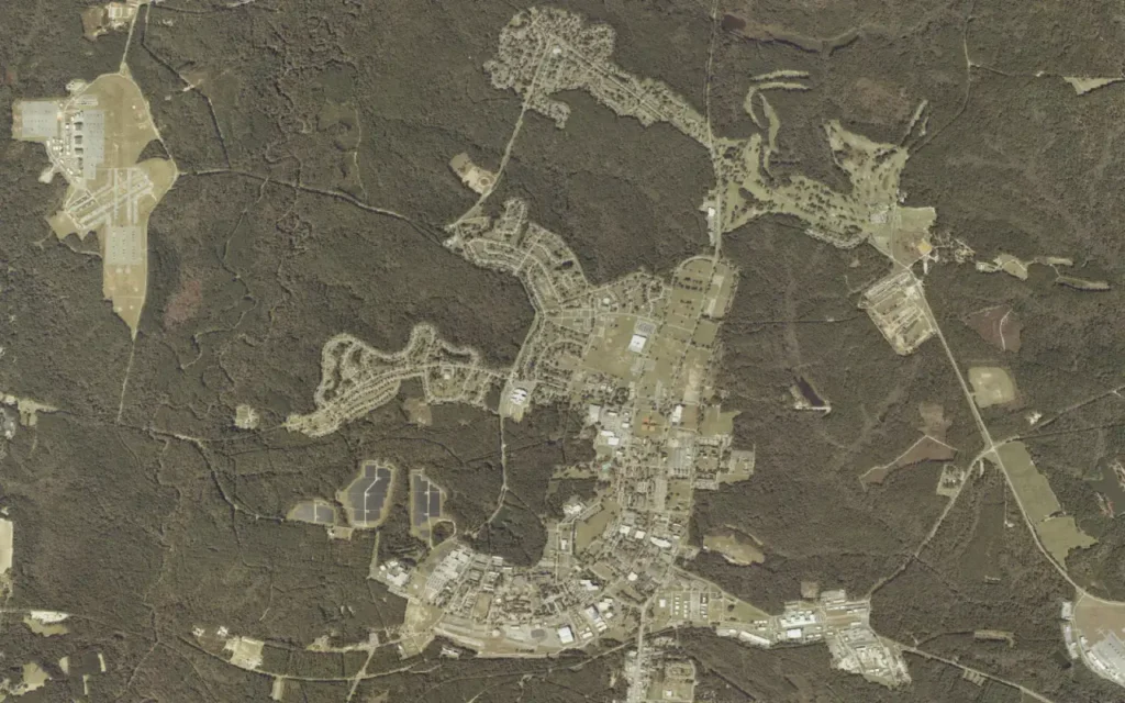 HVAC service area in Fort Rucker