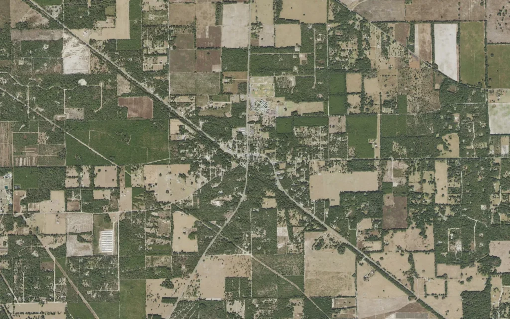 HVAC service area in Fort White