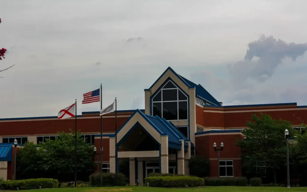 HVAC service area in Gardendale