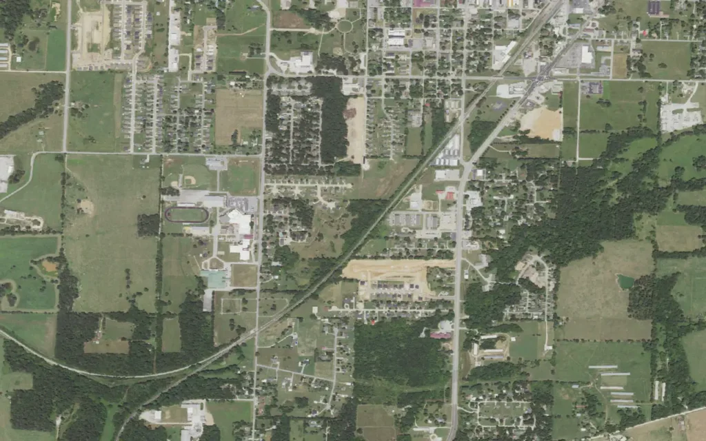 HVAC service area in Gentry
