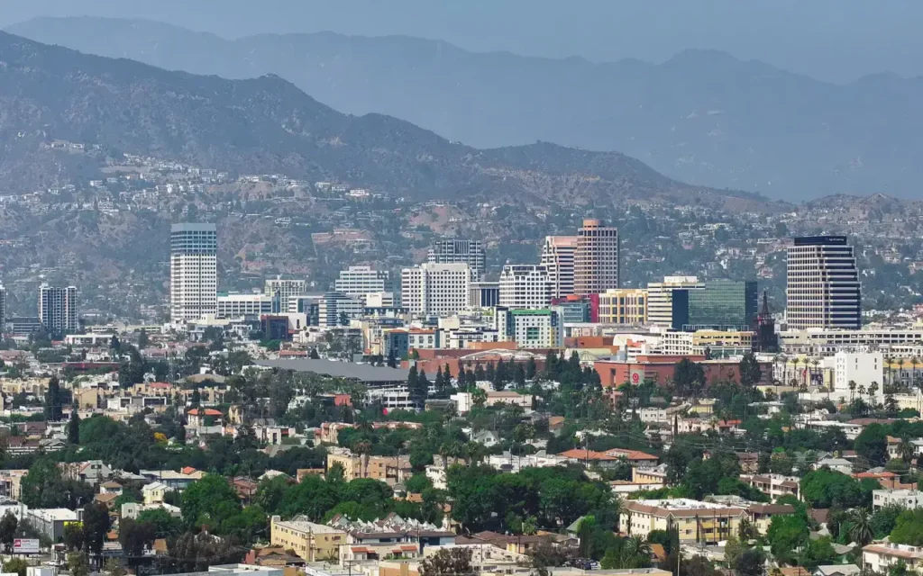 HVAC service area in Glendale