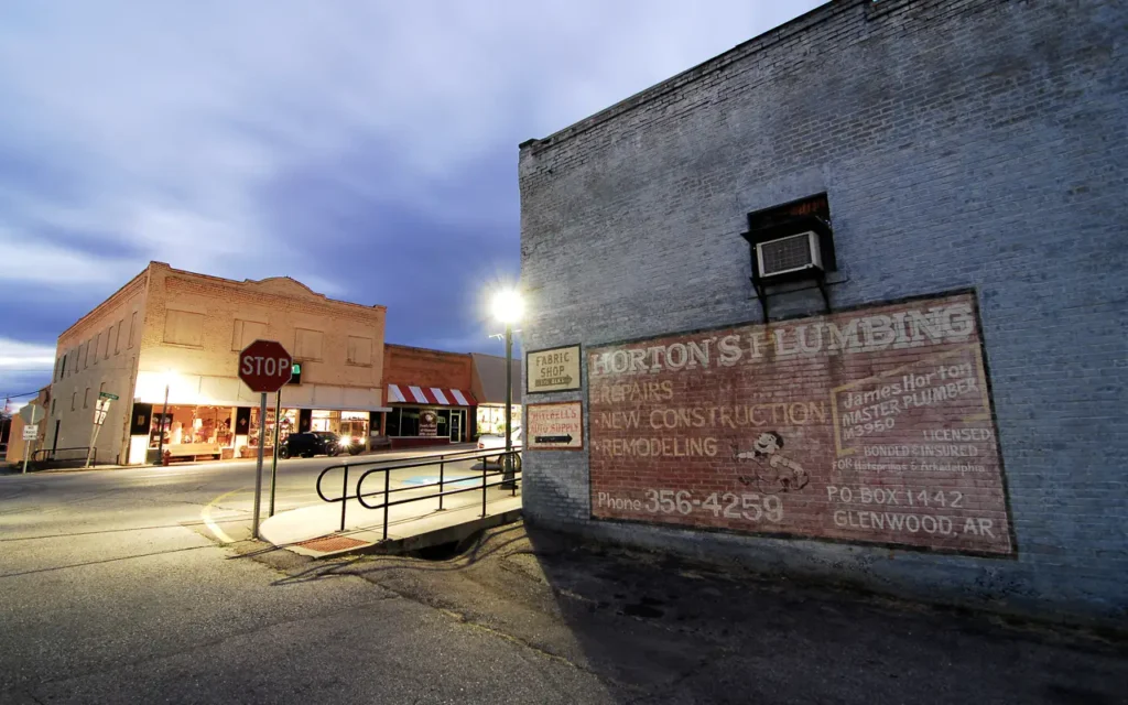 HVAC service area in Glenwood