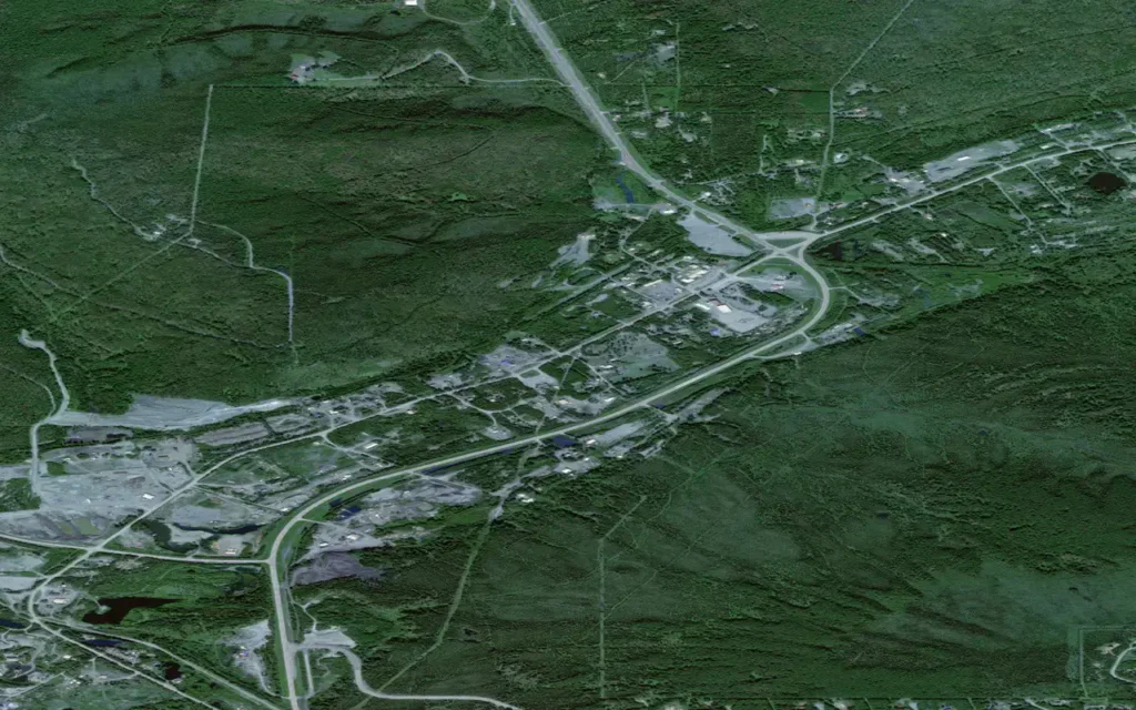 HVAC service area in Goldstream