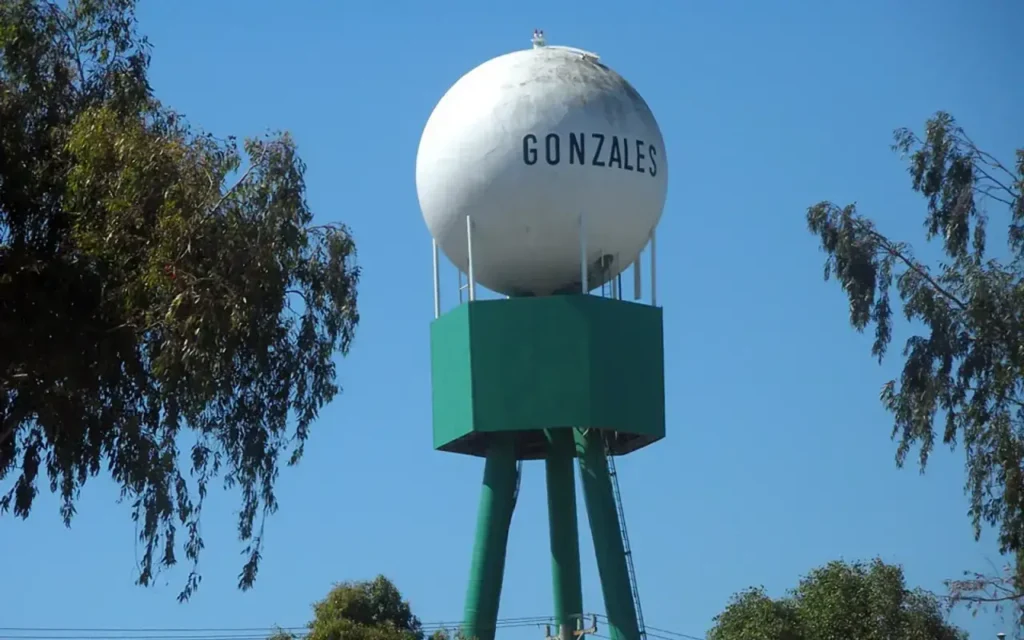 HVAC service area in Gonzales