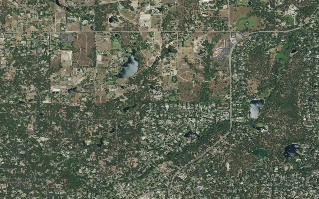 HVAC service area in Granite Bay