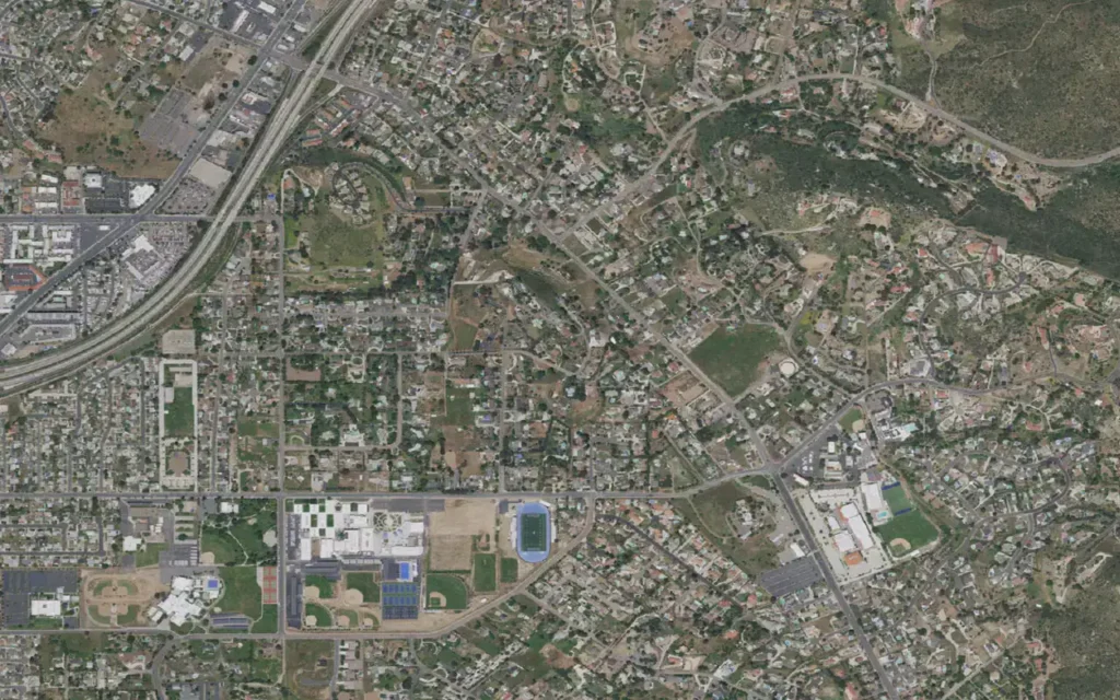 HVAC service area in Granite Hills