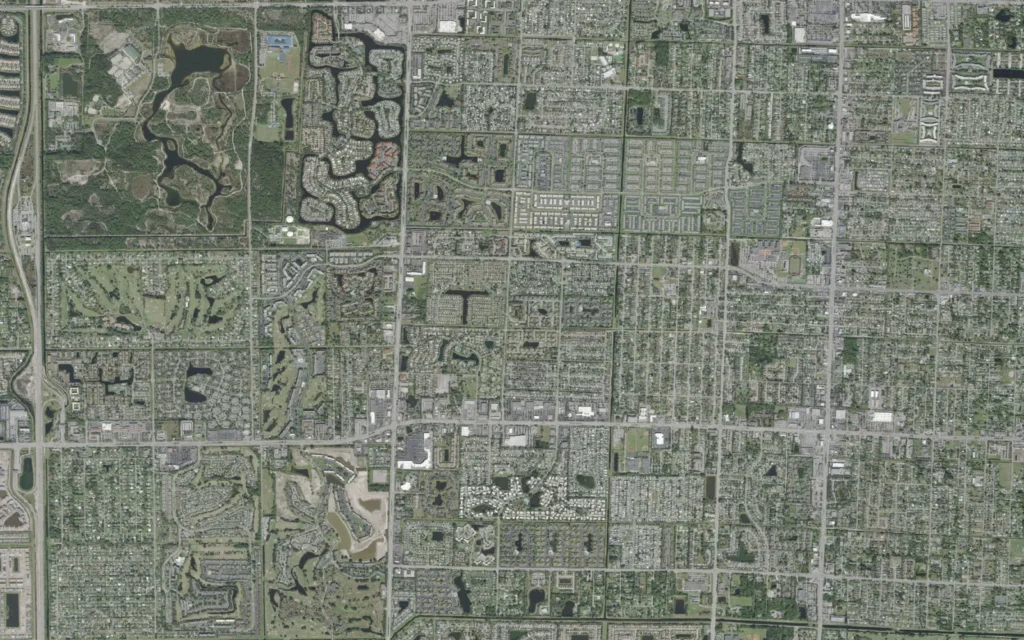 HVAC service area in Greenacres