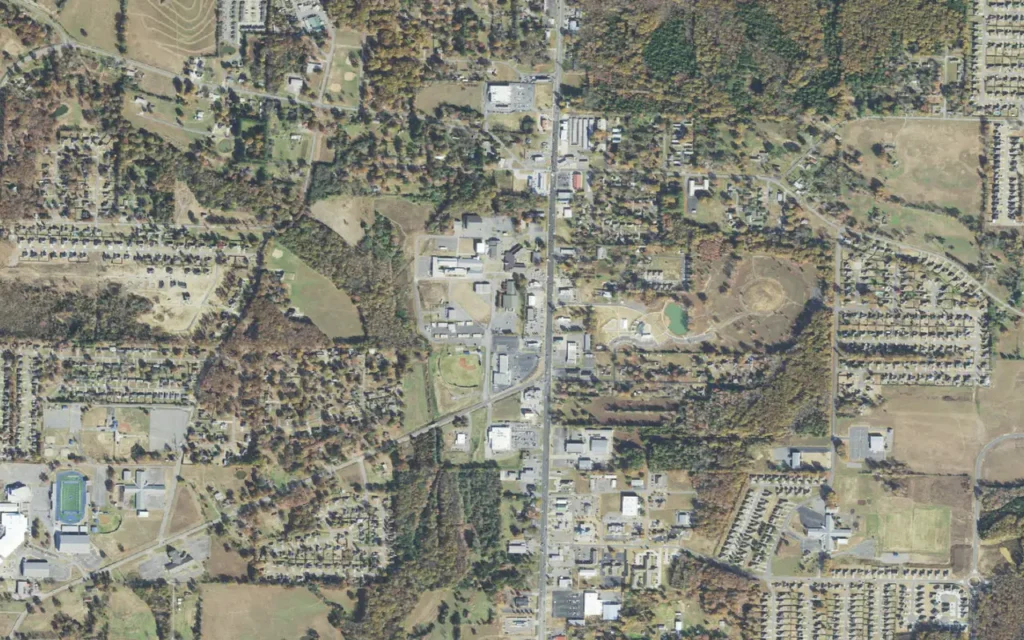 HVAC service area in Greenbrier