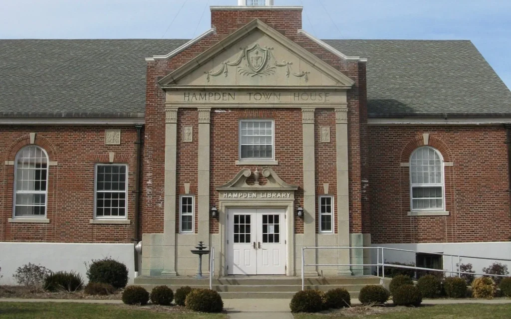 HVAC service area in Hampden
